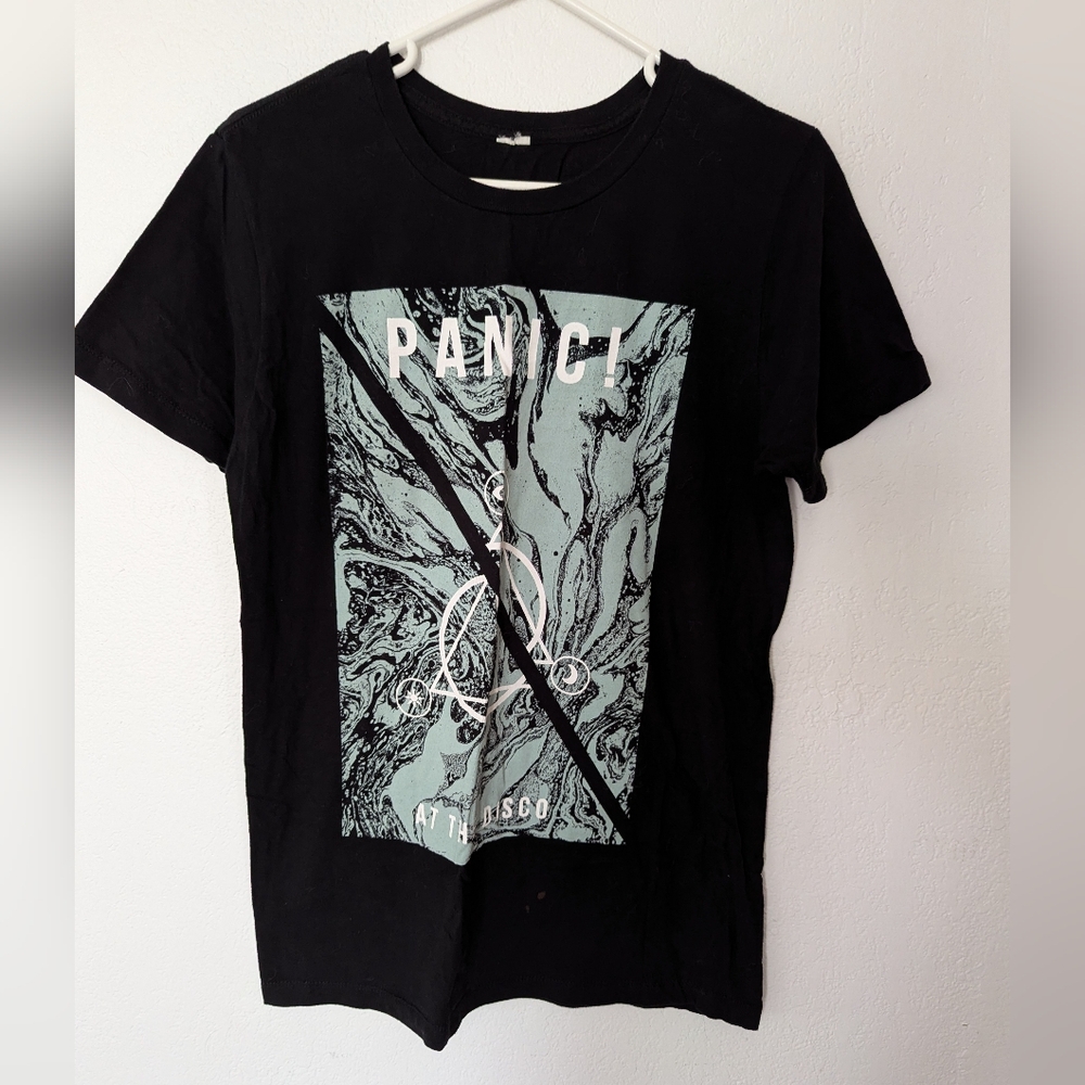 Panic at the Disco Rock T Shirt Small Stain No Size Tag